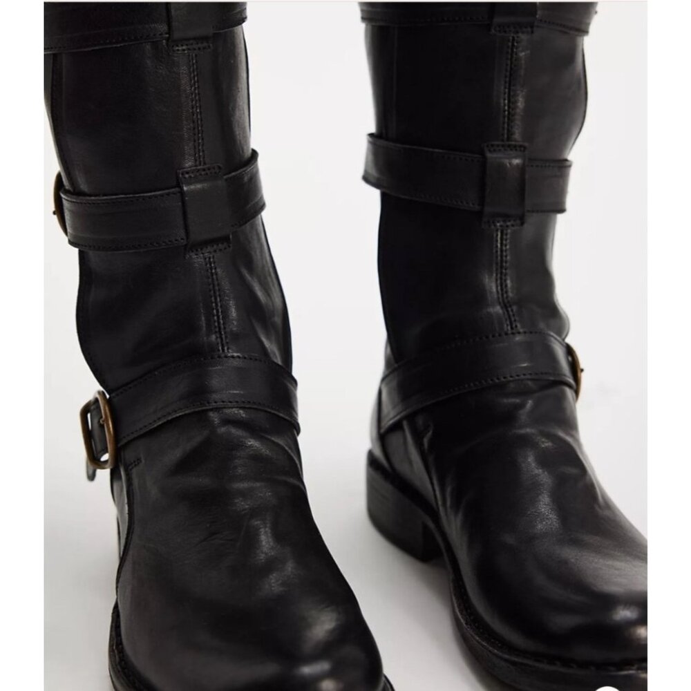 Fiorettini + Baker engineer motorcycle Eternity boots in black - Picture 2 of 16